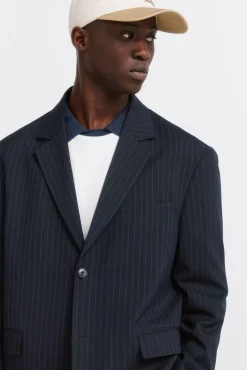 Blazer &agrave; rayures diplomates