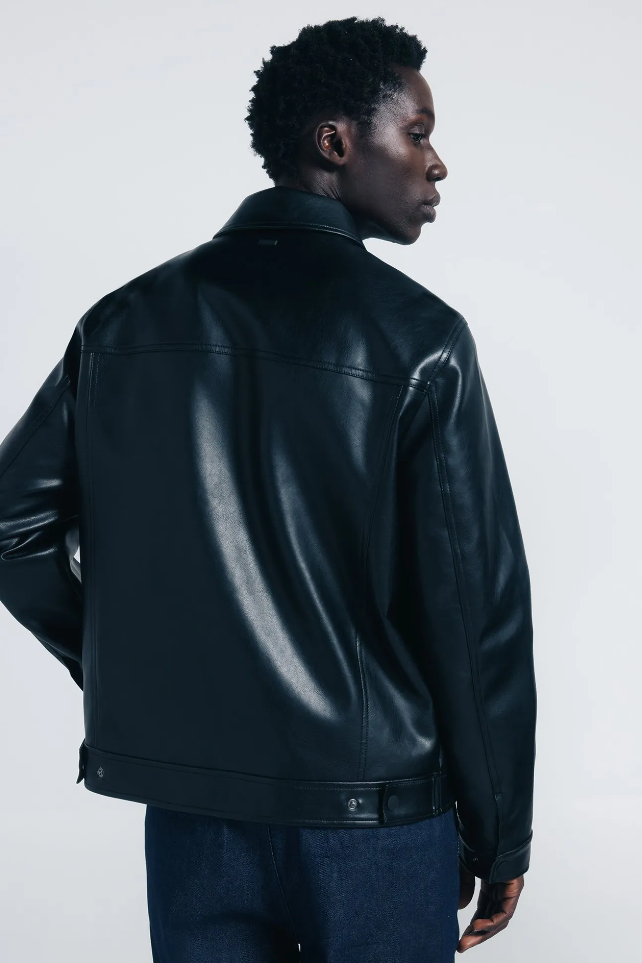 Blouson effet cuir