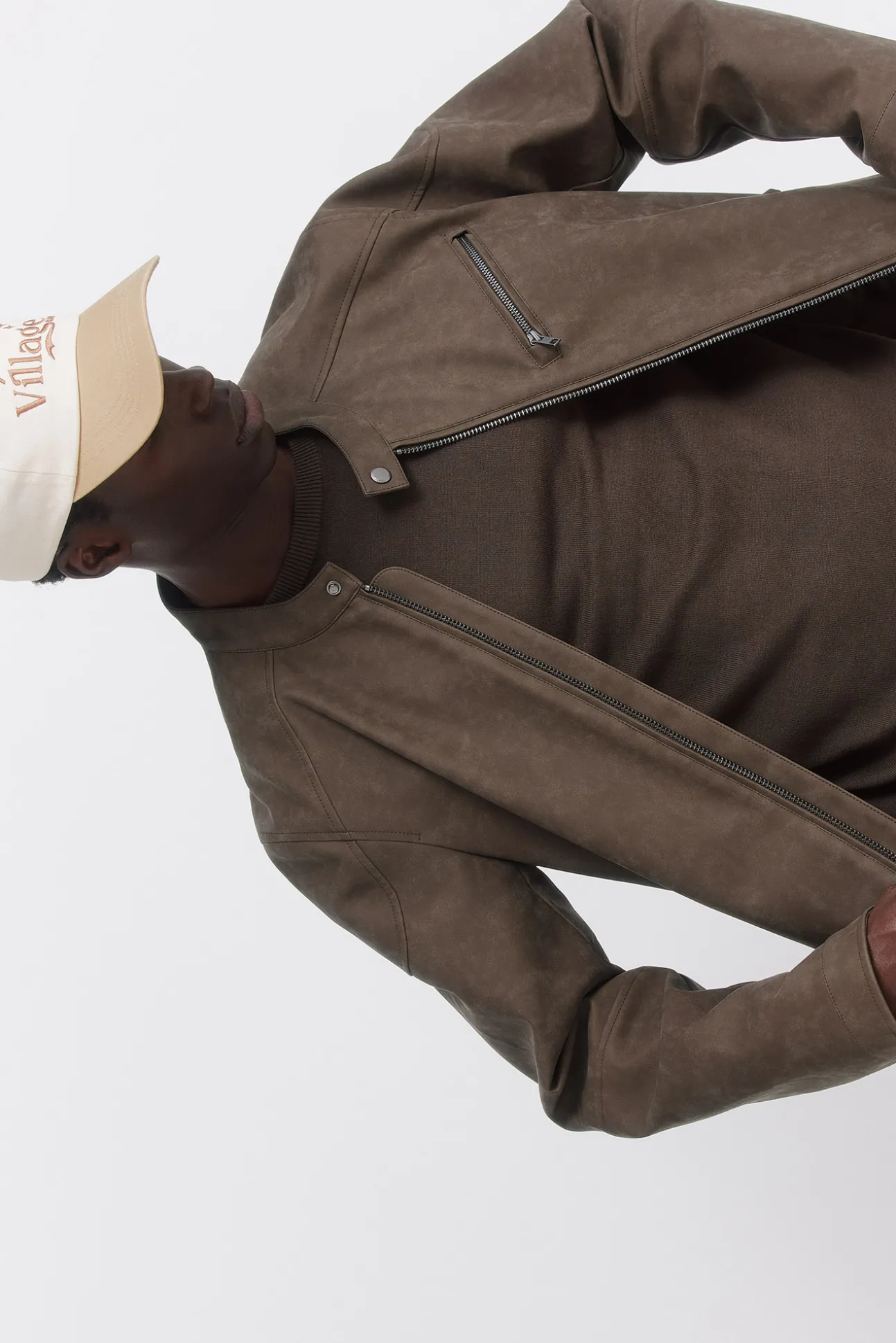 Blouson effet cuir