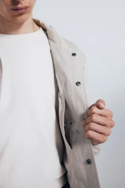 Blouson effet daim