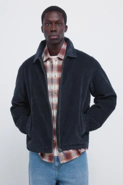 Blouson en velours côtelé