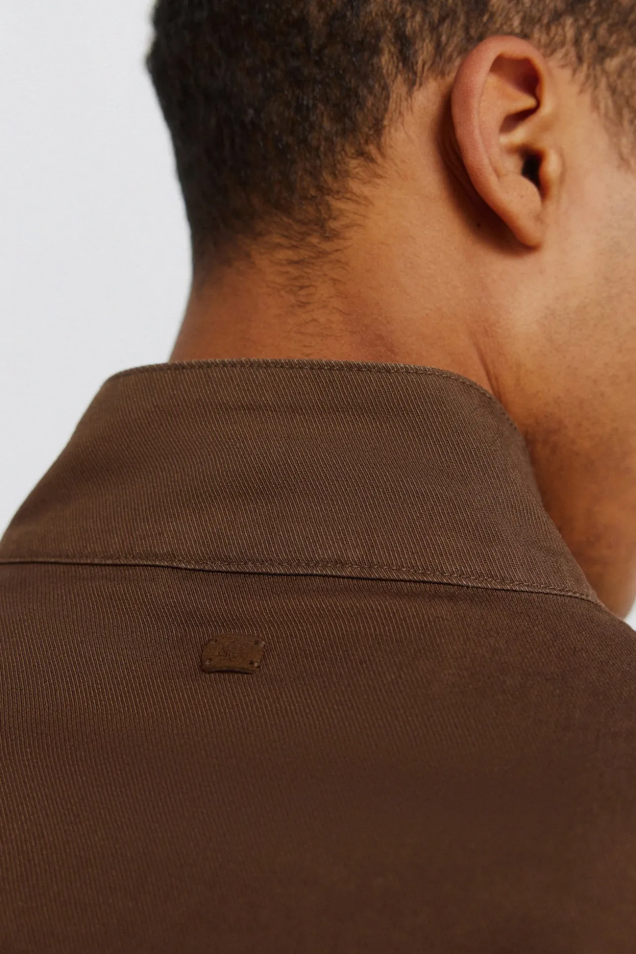 Blouson léger en lin et coton