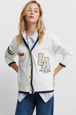 Cardigan à boutons L.A