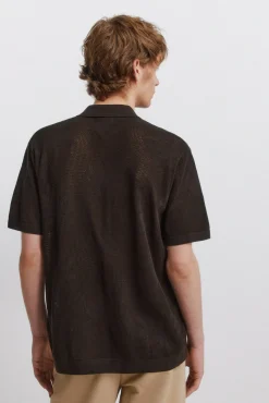 Cardigan &agrave; feuilles
