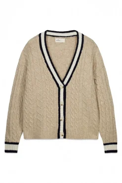 Cardigan torsadé