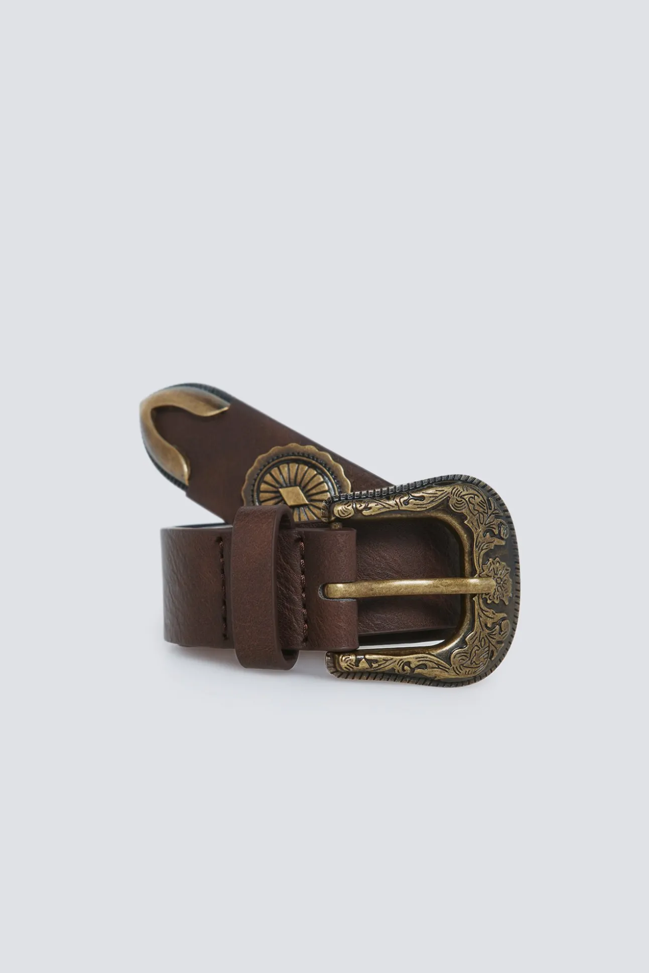 Ceinture cowboy métallique