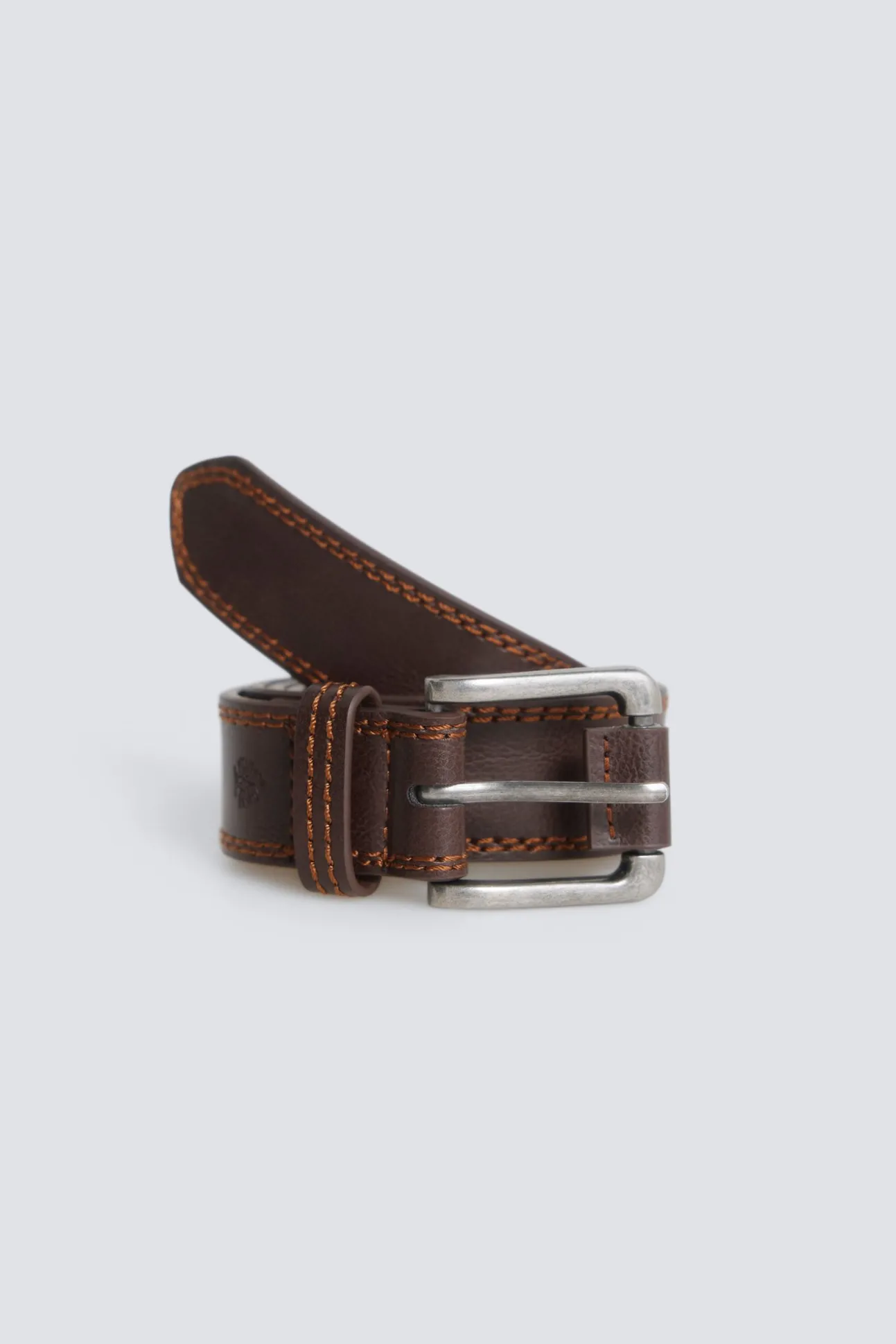 Ceinture effet cuir réversible