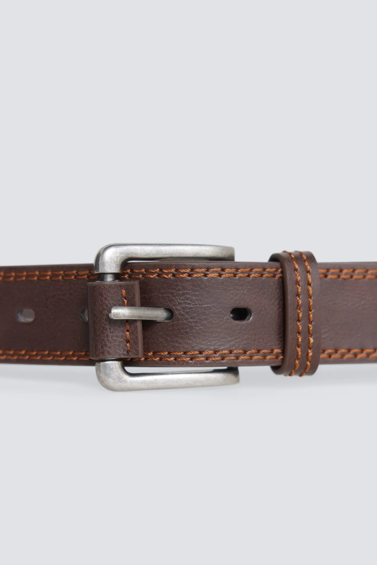 Ceinture effet cuir réversible