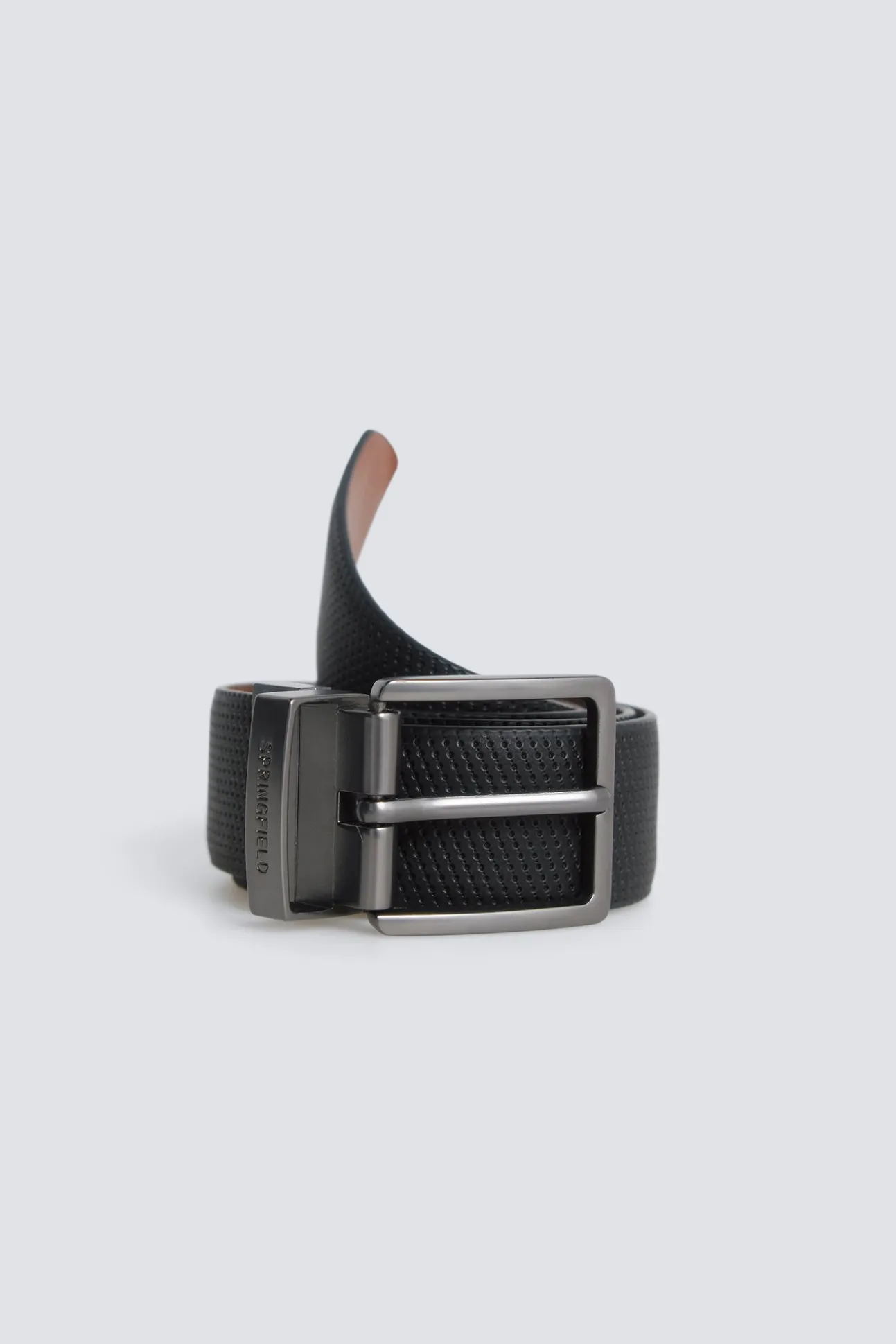 Ceinture réversible micro-perforée