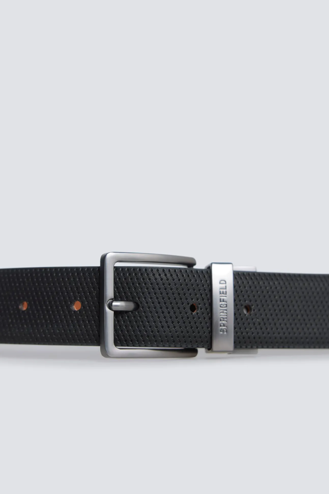 Ceinture réversible micro-perforée