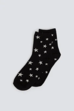 Chaussette longue à étoiles