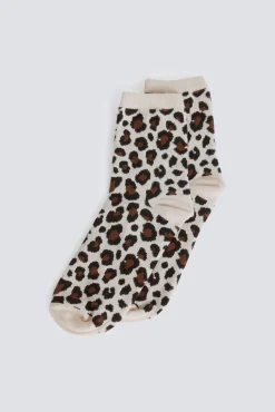Chaussette longue imprimé animal