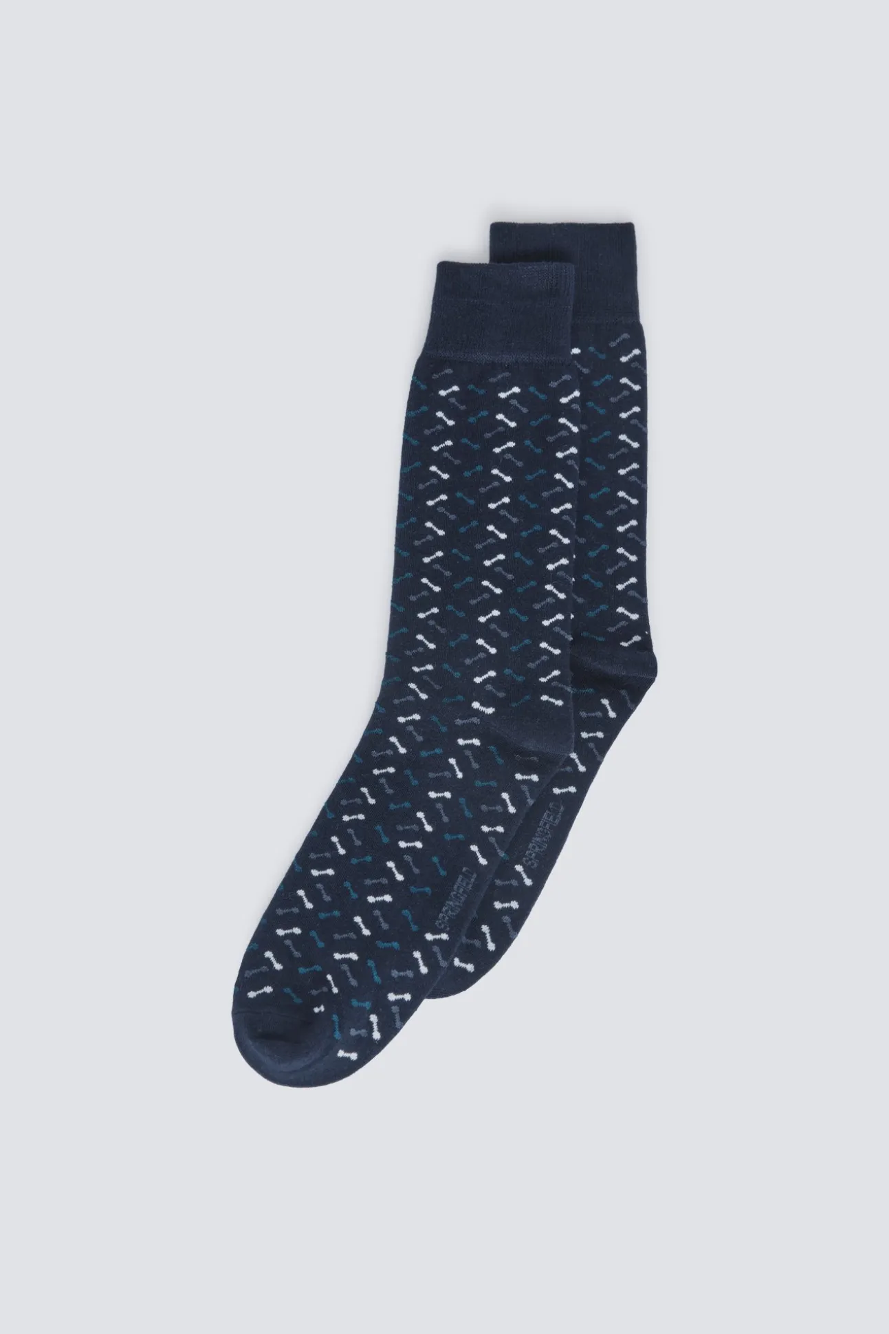 Chaussette longue micro broderies