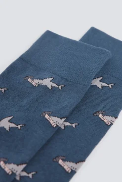 Chaussette longue requin-marteau