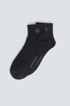 Chaussettes côtelées à la cheville
