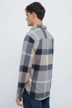chemise &agrave; carreaux