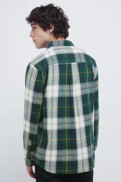 Chemise &agrave; carreaux tartan