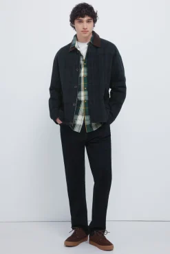 Chemise &agrave; carreaux tartan