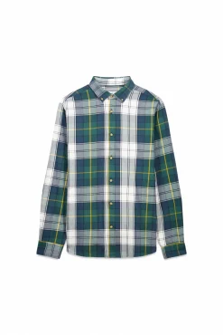 Chemise &agrave; carreaux tartan