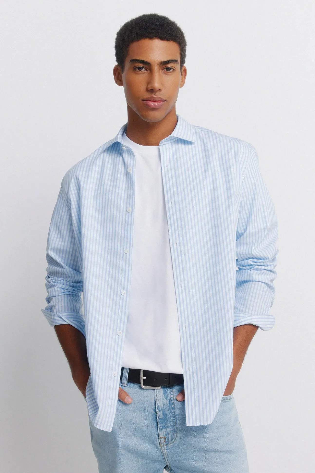 Chemise en popeline
