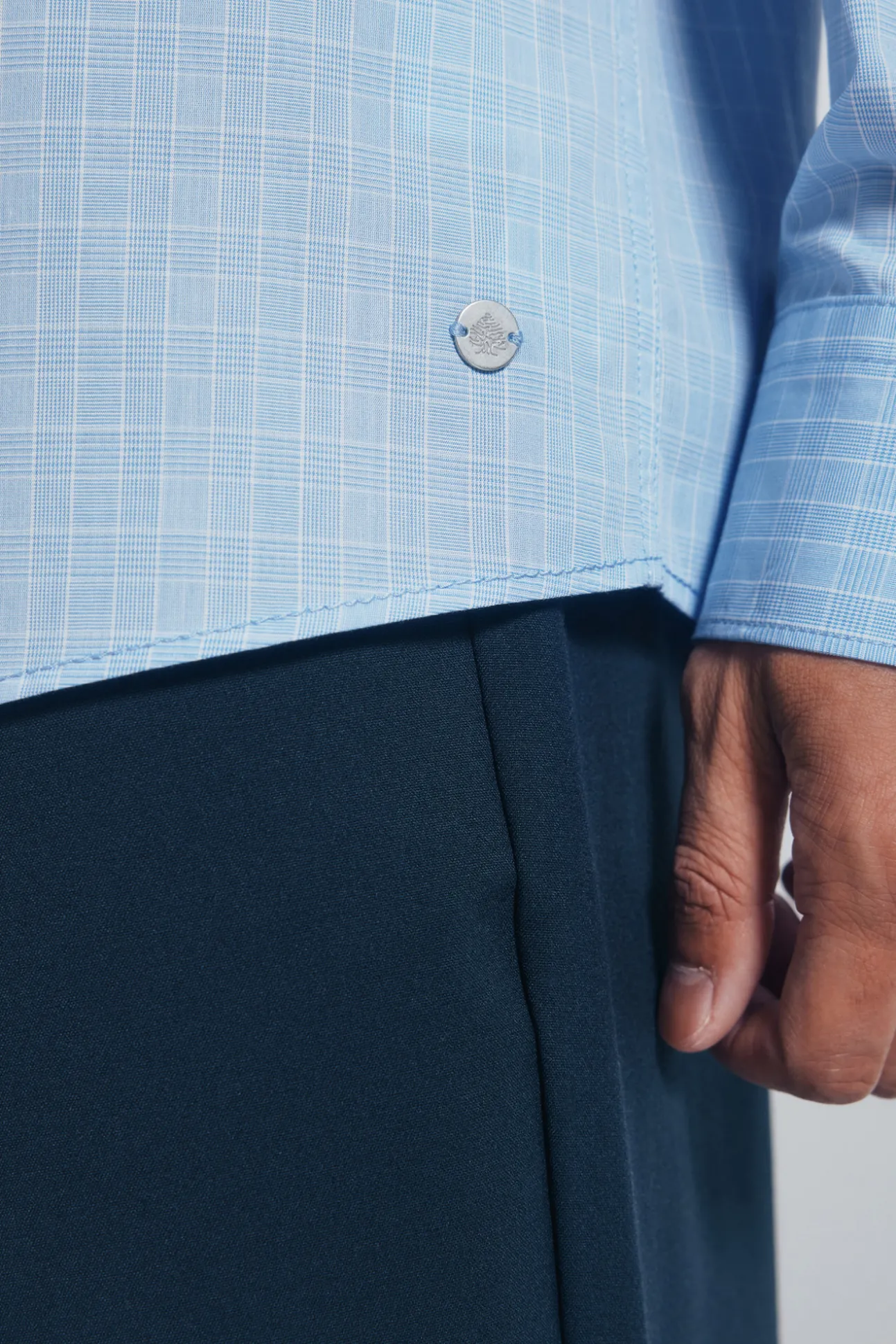 Chemise en popeline