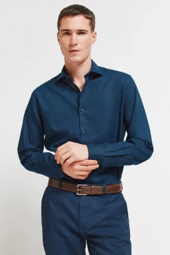 Chemise habill&eacute;e en lin