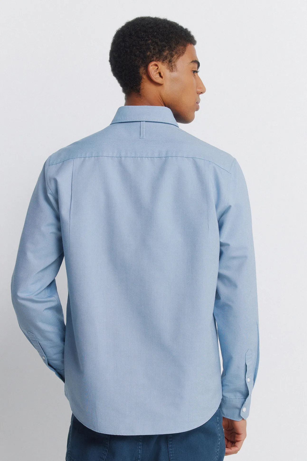 Chemise infroissable en oxford