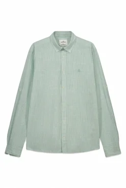 Chemise légère micro-rayures