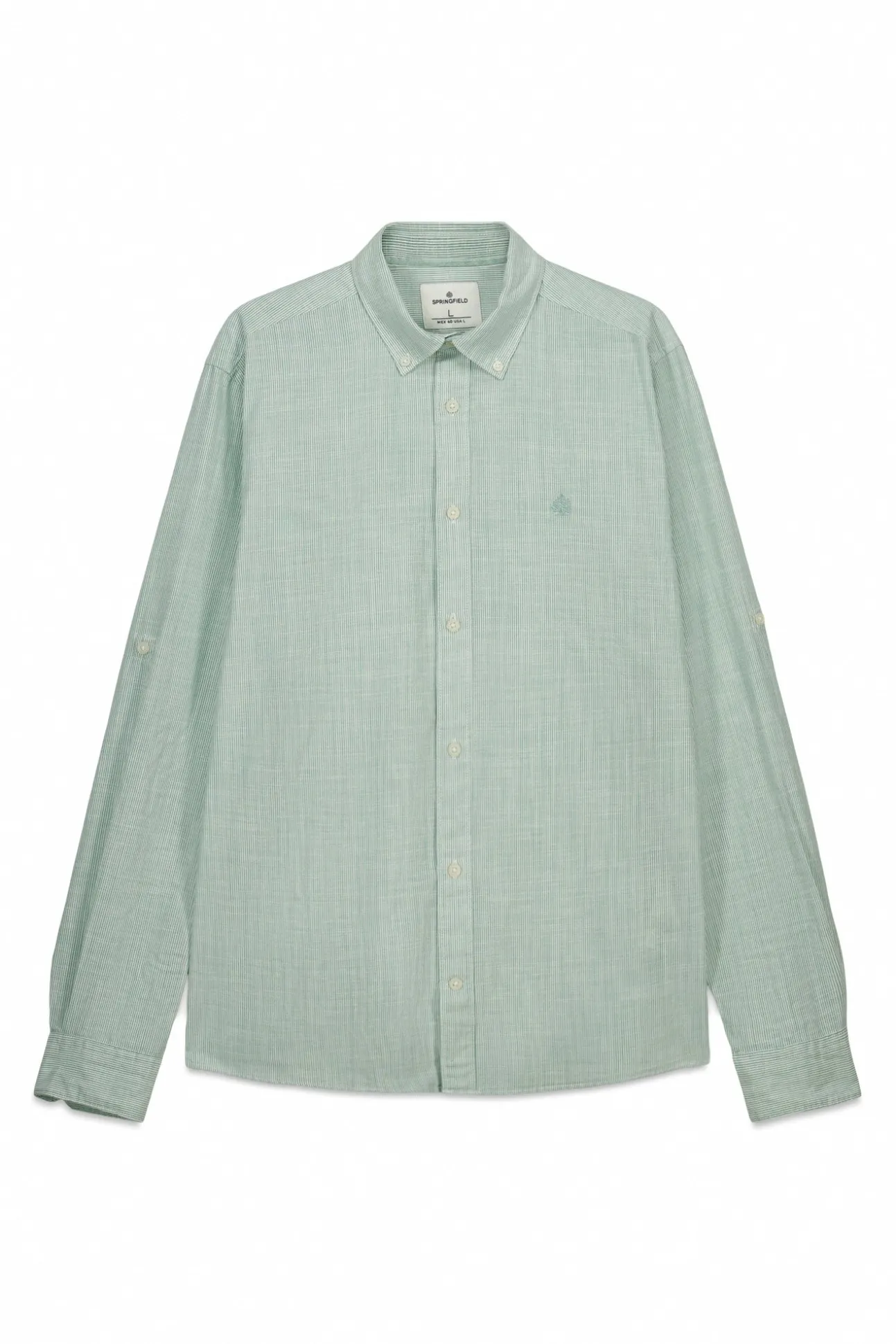 Chemise légère micro-rayures