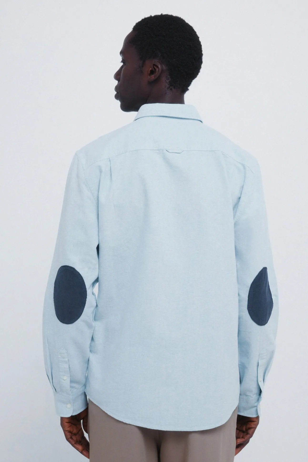 Chemise oxford à coudières