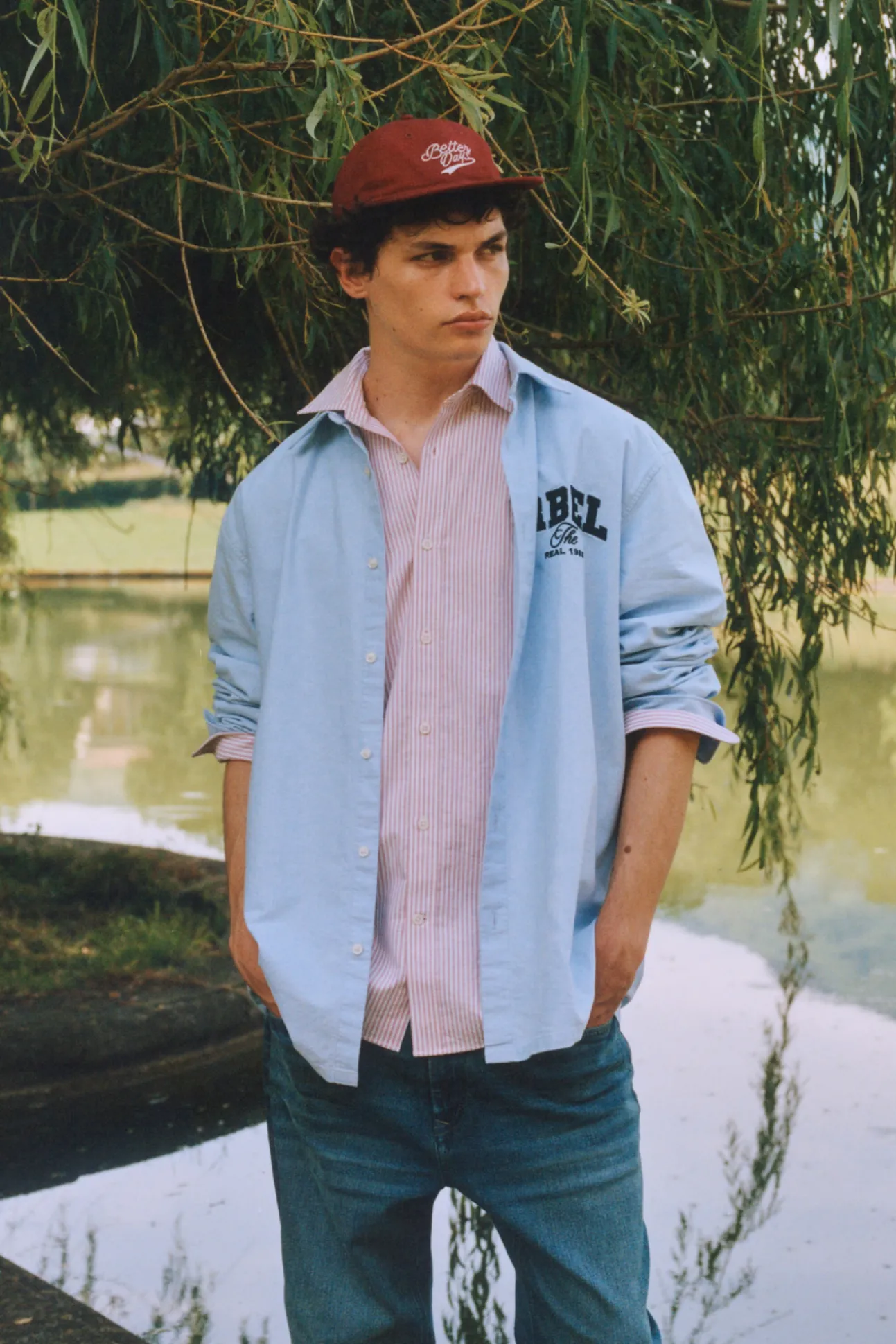 Chemise Oxford brodée