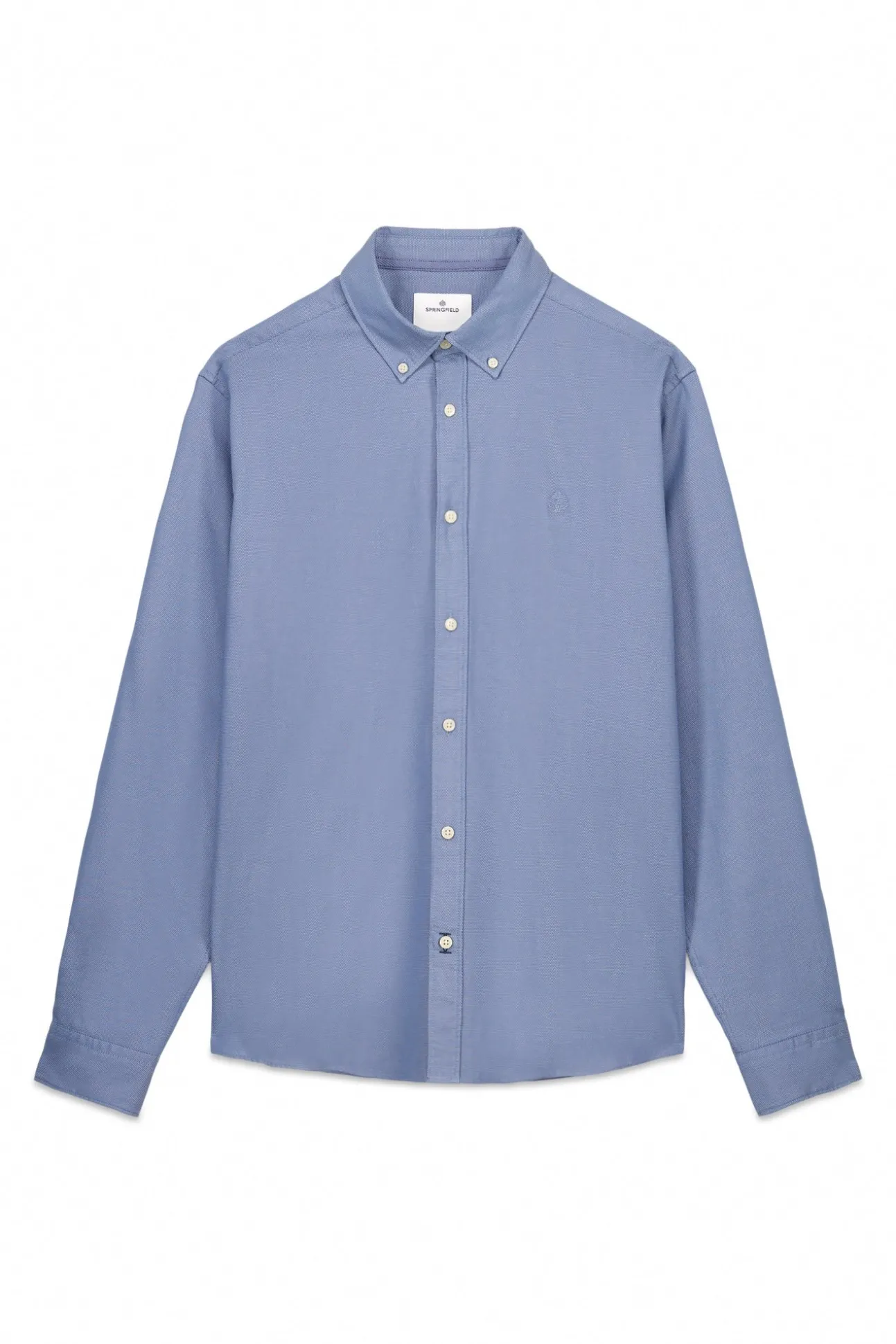 Chemise structurée bicolore