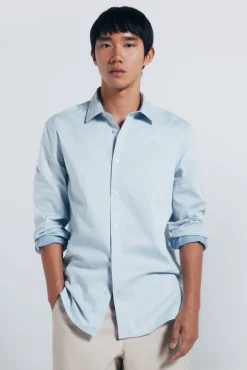 Chemise structur&eacute;e facile d'entretien