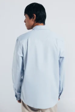 Chemise structurée facile d'entretien