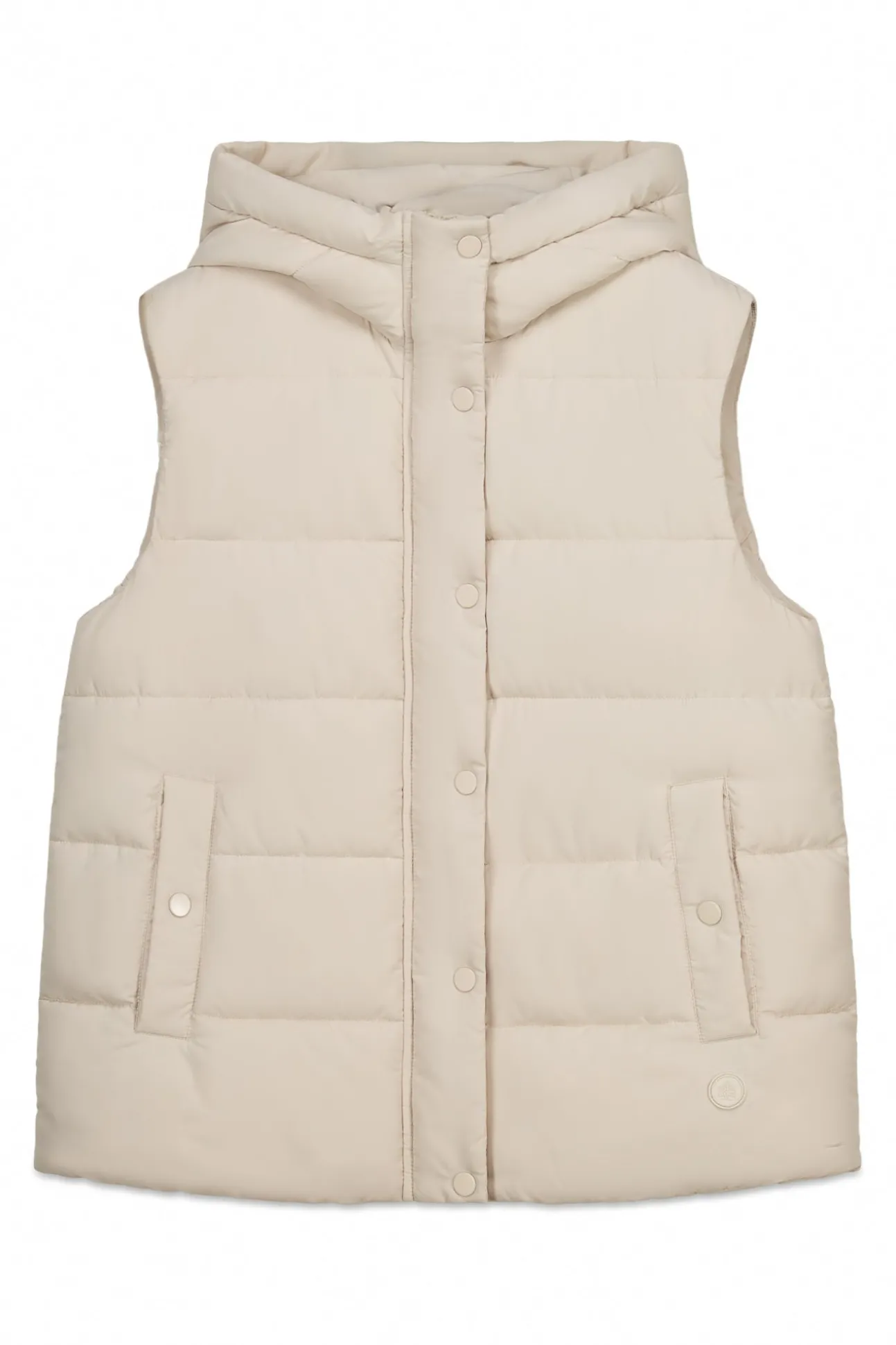 Gilet matelassé avec capuche