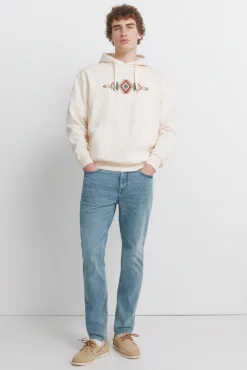 jean skinny délavé moyen surteint