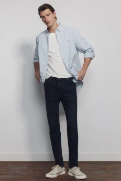 Jeans bleu très foncé skinny