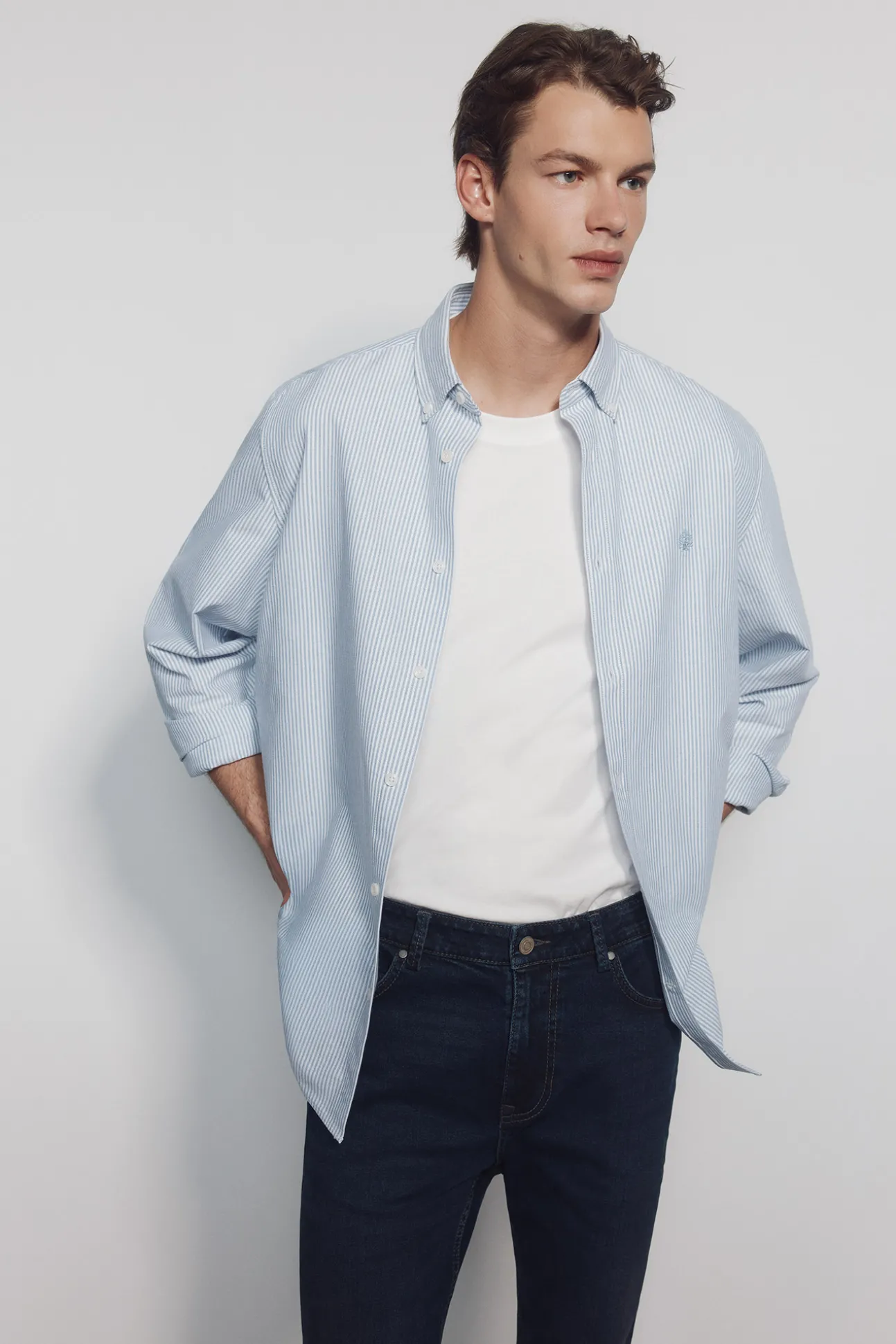 Jeans bleu très foncé skinny