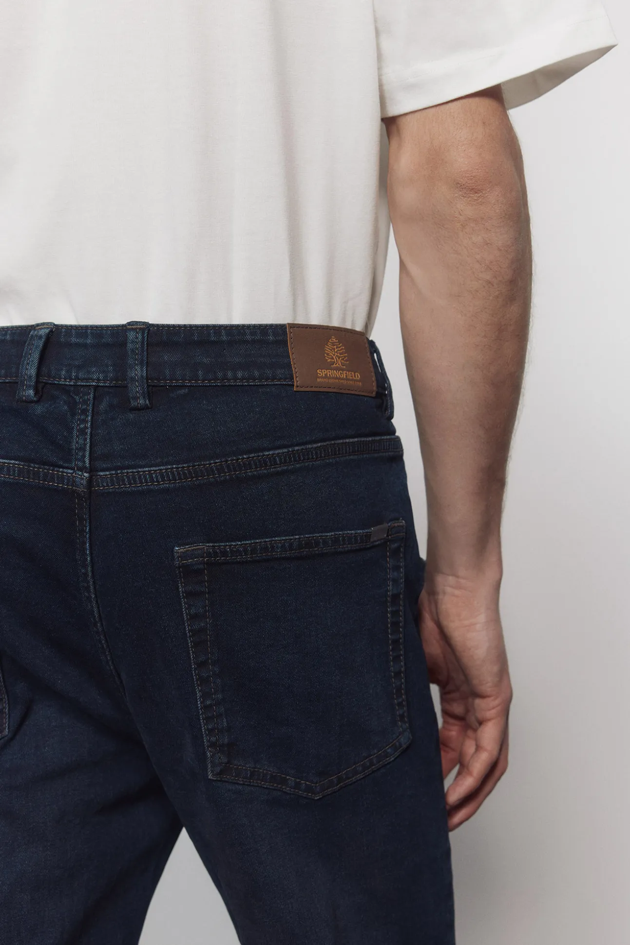 Jeans bleu très foncé skinny