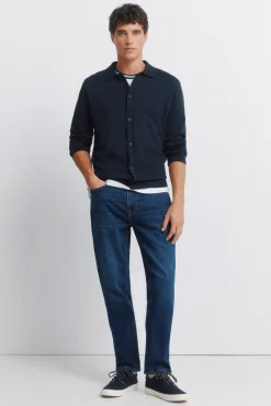Jeans délavage foncé slim fit