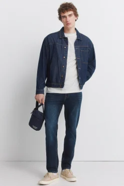 Jeans délavage foncé slim fit