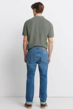 Jeans délavage moyen slim fit