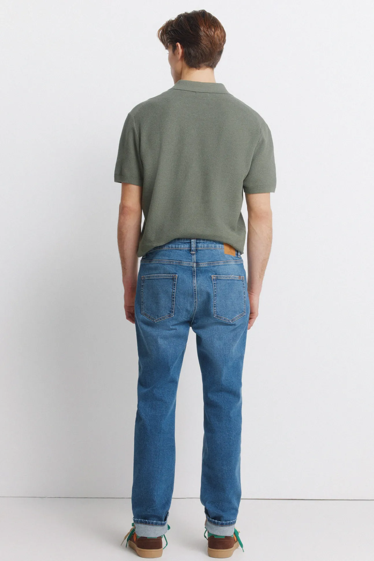 Jeans délavage moyen slim fit