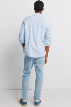 Jeans délavé clair slim