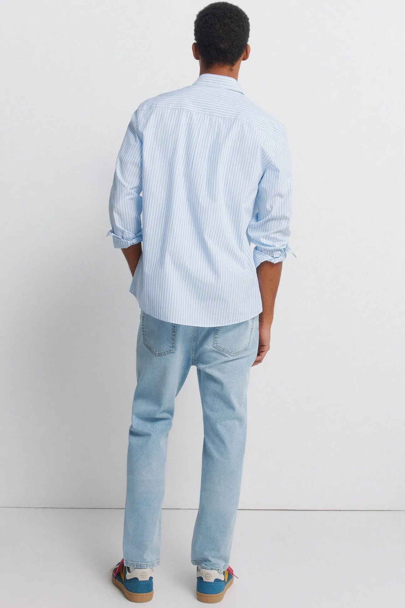 Jeans délavé clair slim