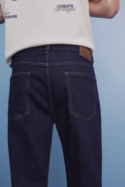 Jeans lavé désencollé