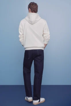Jeans lavé désencollé
