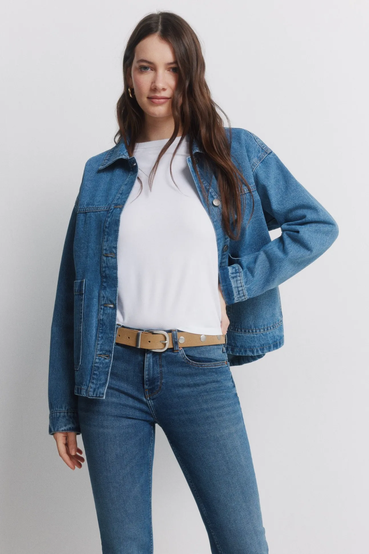 Jeans Low Flare taille moyenne