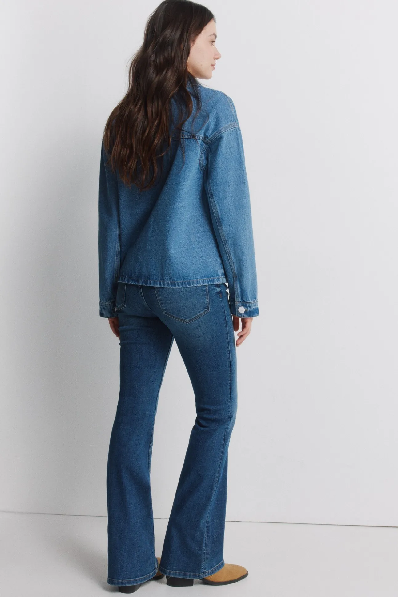 Jeans Low Flare taille moyenne