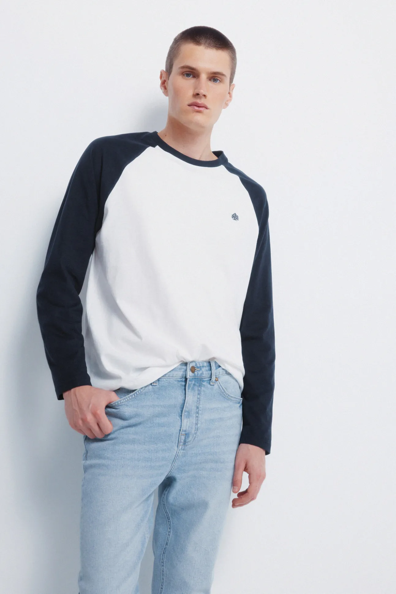 Jeans slim délavé clair